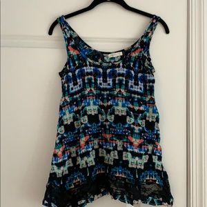 Nordstrom Socialite Flowy Tank Shirt